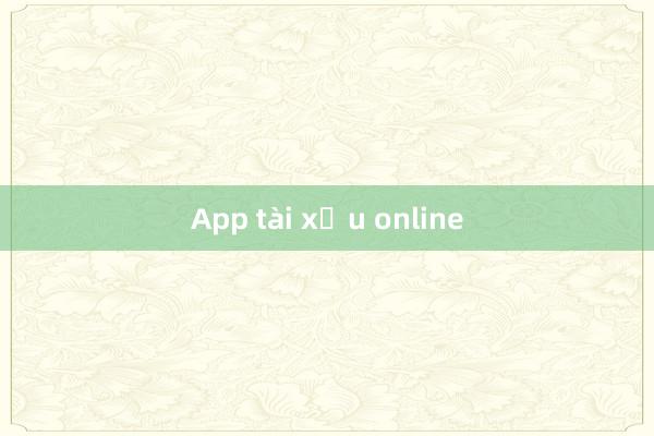 App tài xỉu online