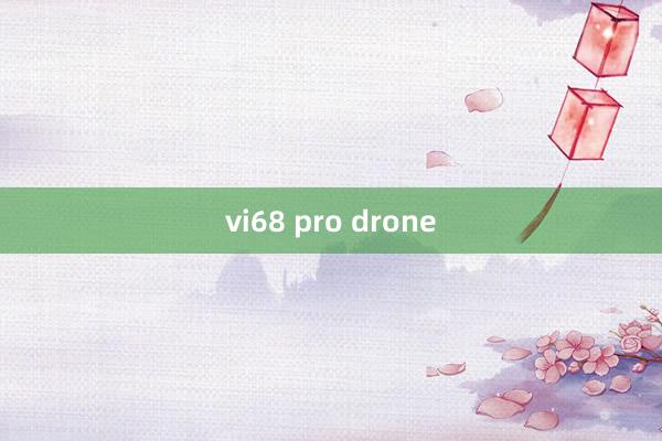 vi68 pro drone