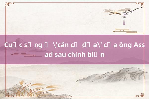 Cuộc sống ở 'căn cứ địa' của ông Assad sau chính biến