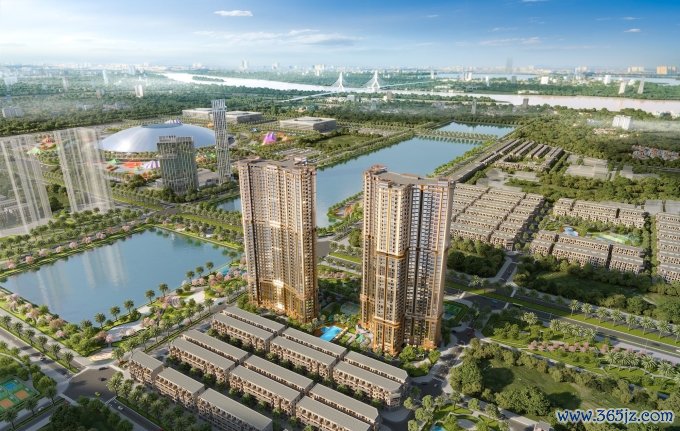 The Continental trở thành một phần quan trọng của đại đô thị Global Gate. Ảnh: MIK Group